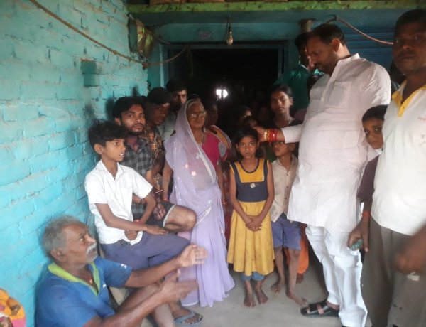 जन अधिकार पार्टी द्वारा मृतक के परिजनों को दी जाएगी सहायता राशि:- कन्हैया