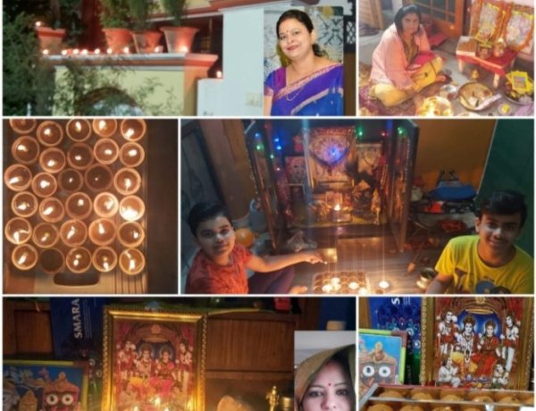 उत्तर प्रदेश वीरांगना ने प्रो. ऋतुजा सिंह बघेल के नेतृत्व में मनाया दीपोत्सव