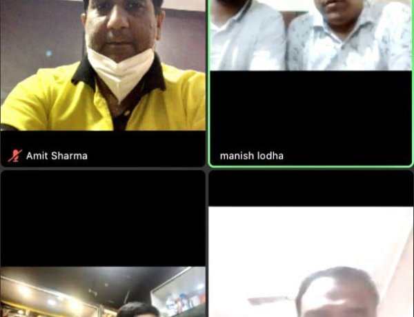 मारवाड़ी युवा मंच रांची शाखा की जूम ऐप के माध्यम से चतुर्थ कार्यकारिणी बैठक आयोजित