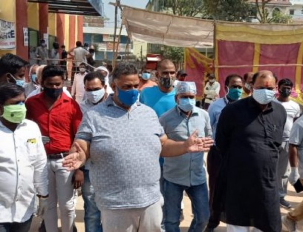 गया पहुंचे पप्पू यादव, सरकारी अस्पतालों का किया निरीक्षण, कोविड-19 के मरीजो से मिले