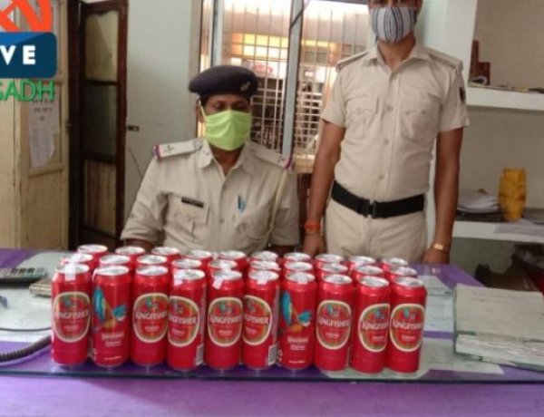 गया जंक्शन पर हटिया-पूर्णिया कोर्ट-कोसी एक्सप्रेस से विदेशी शराब जप्त