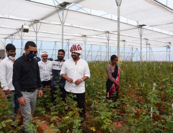 प्रोफेशनल कांग्रेस अध्यक्ष आदित्य ने किया एग्रो टूरिज्म ओपन फील्ड का उद्घाटन