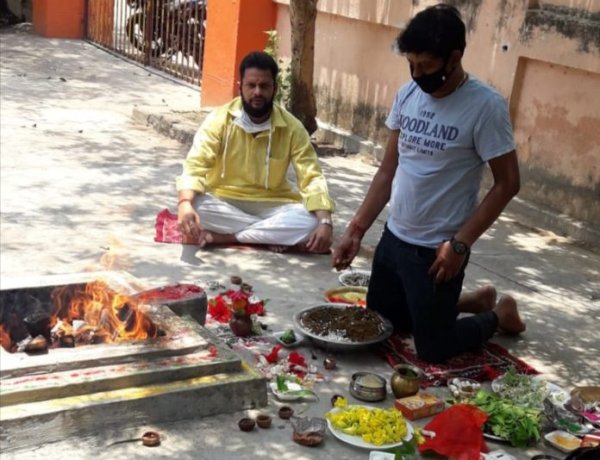 हवन करने से होगा हवा में फैले कीटाणु का अंत