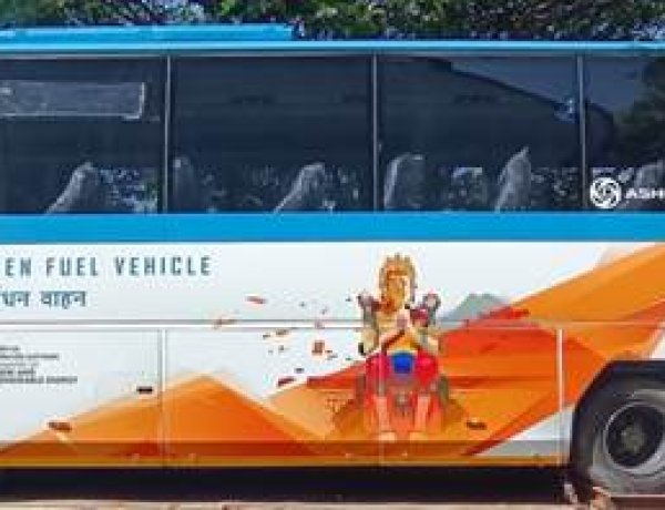 अब भारत में दौड़ेगी हाइड्रोजन से चलने वाली बस, लेह में हुआ सफल परीक्षण