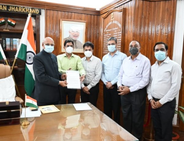 राज्यपाल से झारखंड चैंबर ने की शिष्टाचार मुलाकात