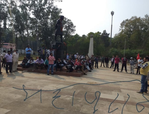 हटिया मजदूर यूनियन के तत्वावधान में मजदूरों का महाजुटान कार्यक्रम आयोजित