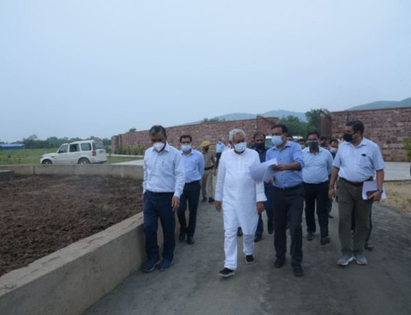 राजगीर में जू और नेचर सफारी पर्यटकों के लिए तैयार ,मुख्यमंत्री ने किया निरीक्षण