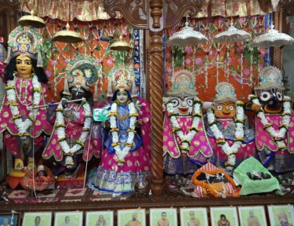 गोड़िया मठ में श्री कृष्ण जन्माष्टमी महोत्सव पर दो दिवसीय कार्यक्रम होगा:- मठ पुजारी उत्तम श्लोक दास