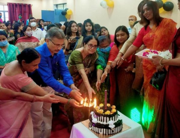 जीबीएम कॉलेज में हर्षोल्लास पूर्वक मनाया गया शिक्षक दिवस समारोह