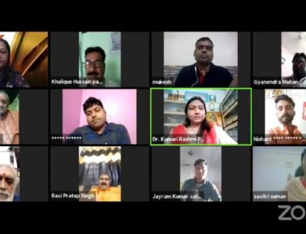 हिन्दीमय हुआ शब्दाक्षर का काव्यमंच, शब्दाक्षर की बिहार इकाई द्वारा आयोजित काव्यगोष्ठी में कवियों ने हिन्दी भाषा को दी भावपूर्ण शब्दांजलि