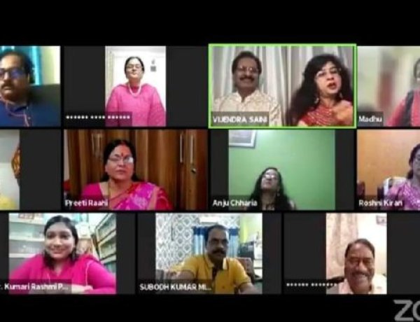 शब्दाक्षर द्वारा नवरात्रि तथा विजयादशमी विशेष काव्यगोष्ठी-सह-साहित्यिक वार्ता का आयोजन