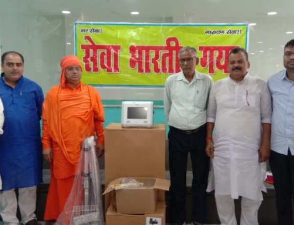 कोरोना से जंग जीतने में वैष्णवी हॉस्पिटल का कार्य प्रशंसनीय, मिला वेंटिलेटर, सेवा भारती ने भेंट किया वेंटिलेटर