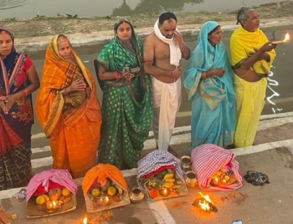 छठ व्रत में सूर्य नारायण, अग्निदेव एवं वरूण देव जी की साक्षात की जाती है पूजा:- भाजपा वरिष्ठ नेता विनय कुमार प्रभाकर