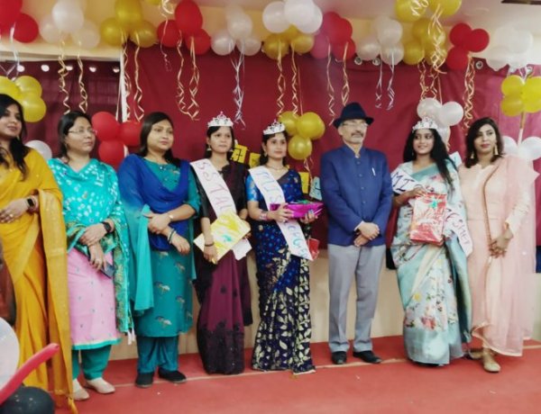 जीबीएम कॉलेज की छात्राओं ने फ्रेशर पार्टी में मचाई धूम