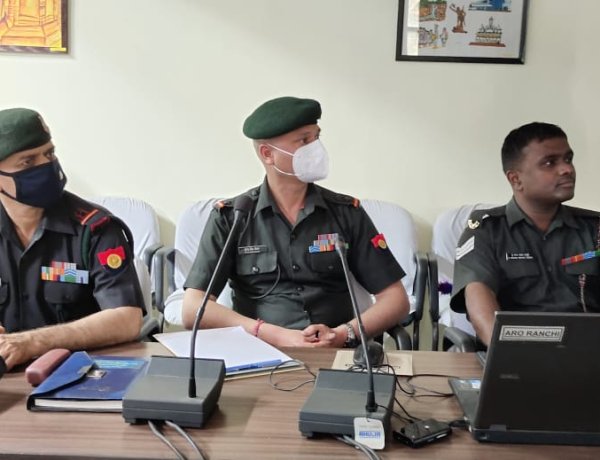 सेना बहाली के सफल आयोजन को लेकर एडीएम लाॅ एंड आॅर्डर की अध्यक्षता में बैठक आयोजित