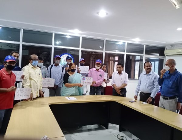 शनिवार नो कार” मुहिम के तहत रांची विवि की जागरूकता रैली आयोजित