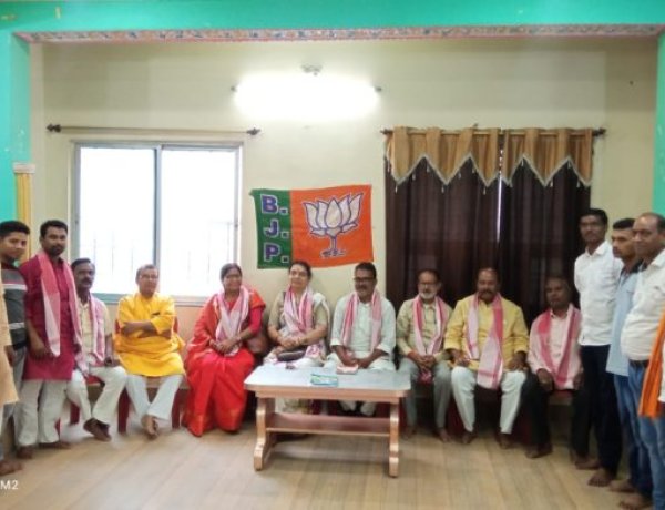 दुर्गास्थान मानपुर में शक्ति केन्द्र के टीम सदस्यों की एकदिवसीय बैठक संपन्न हुआ