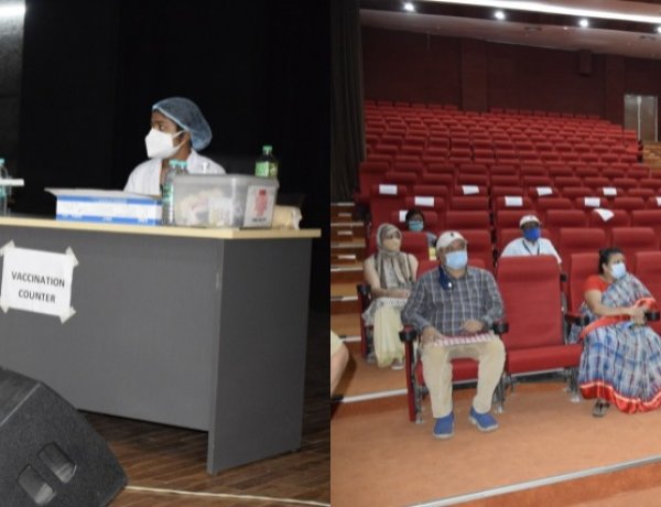 सीसीएल मुख्‍यालय में आयोजित दो दिवसीय शिविर में कुल 230 कर्मियों ने लिया कोरोना का वैक्‍सीन