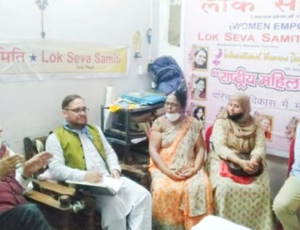 लोक सेवा समिति की बैठक में 30वीं वर्षगांठ अक्टूबर माह में