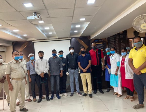 जेसीआइ रांची के कार्यालय में मोबाइल वैक्सिनेशन कैंप आयोजित