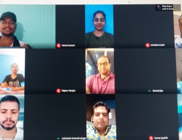 ऑनलाइन ग्रीष्मकालीन जिम्नास्टिक शिविर-सह कार्यशाला का समापन