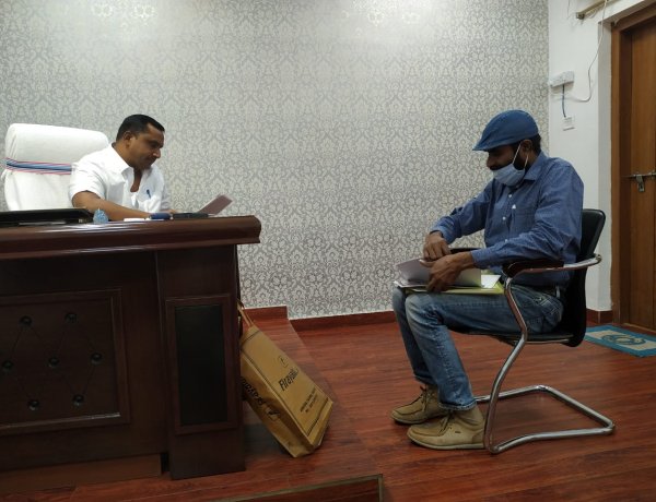 राष्ट्रीय ओबीसी मोर्चा के अध्यक्ष राजेश गुप्ता ने की स्वास्थ्य मंत्री से मुलाकात