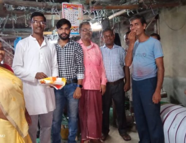 राष्ट्रीय हथकरघा दिवस पर बुनकरों, कामगारों को अंग वस्त्र एवं पुष्पगुच्छ देकर किया सम्मानित:- दुखन पटवा