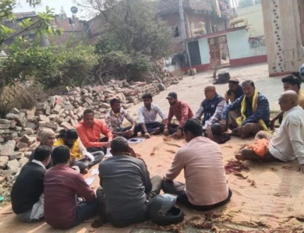 भाजपा नगर पंचायत एकंगरसराय वुथ संख्या-35 महमदपुर में एकदिवसीय बैठक हुआ सपन्न