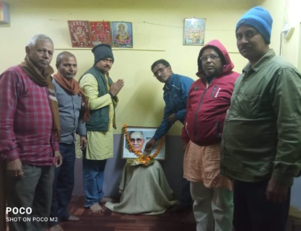 पूर्व मुख्यमंत्री स्व. सुन्दर लाल पटवा का पुण्यतिथि मानपुर पटवा टोली में मनाया गया