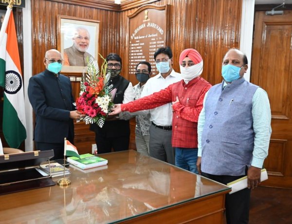 एआइएसएम जेडब्लूए का प्रतिनिधिमंडल मिला राज्यपाल से