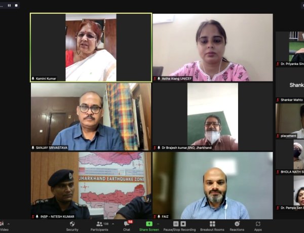 एनएसएस एवं यूनिसेफ का आपदा प्रबंधन पर एक दिवसीय वेबिनार आयोजित