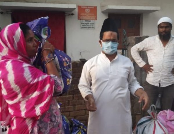 पीड़ित मानवता की सेवा में जुटा है एदारा ए शरिया