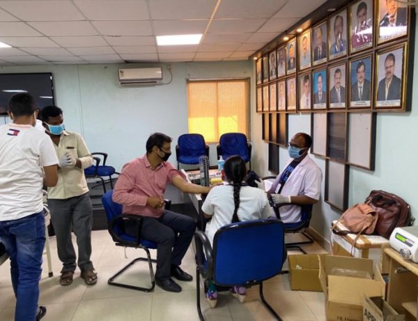 दी इंस्टिट्यूट ऑफ चार्टर्ड एकाउंटेंट्स ऑफ इंडिया ने किया रक्तदान शिविर का आयोजन