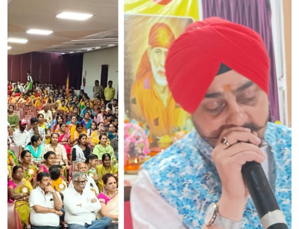 साईं बाबा के जयकारे से गुंजायमान हुई लौहनगरी,पंचम साईं ज्योत महोत्सव में उमड़ी भक्तों की भीड़