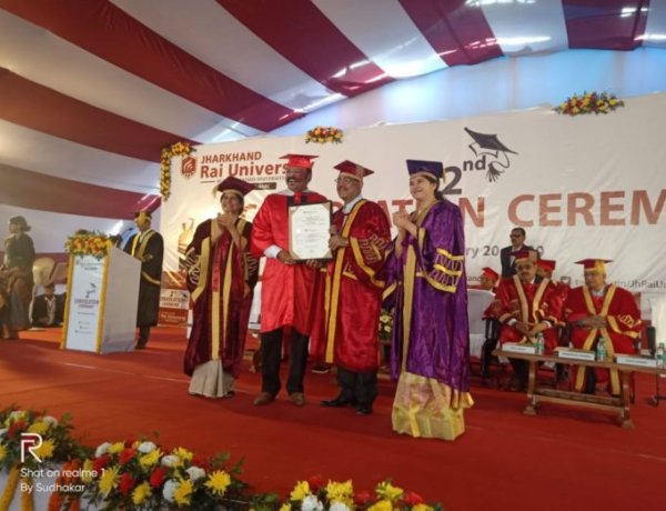 एचईसी के निदेशक राणा सुभाशीष चक्रवर्ती पीएचडी की उपाधि से सम्मानित