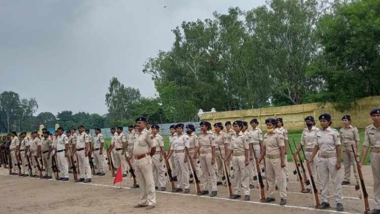 आगामी स्वतंत्रता दिवस के अवसर पर राजकीय समारोह का गांधी मैदान में फाइनल रिहर्सल हुआ