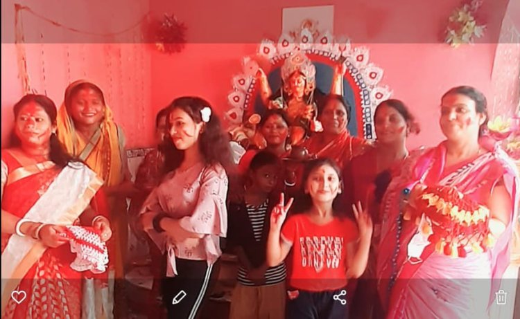 घट विसर्जन के साथ समापन हुआ मां गंधेश्वरी की पूजा