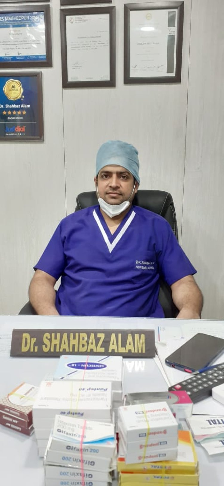 कोरोना से जंग जीतने में कारगर हथियार है टीकाकरण : डॉ.शाहबाज आलम