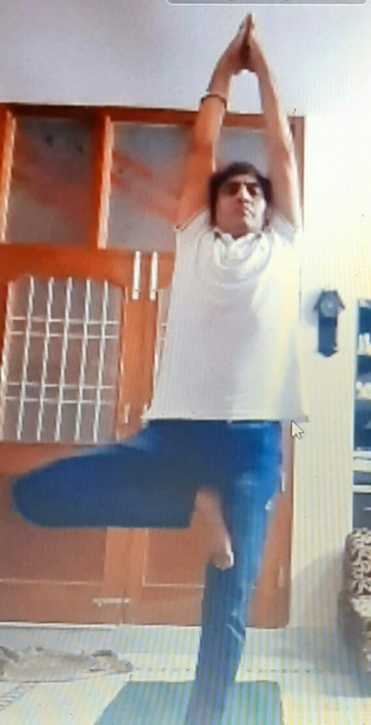 बहावलपुरी पंजाबी समाज का ऑनलाइन योगाभ्यास शिविर का आयोजित