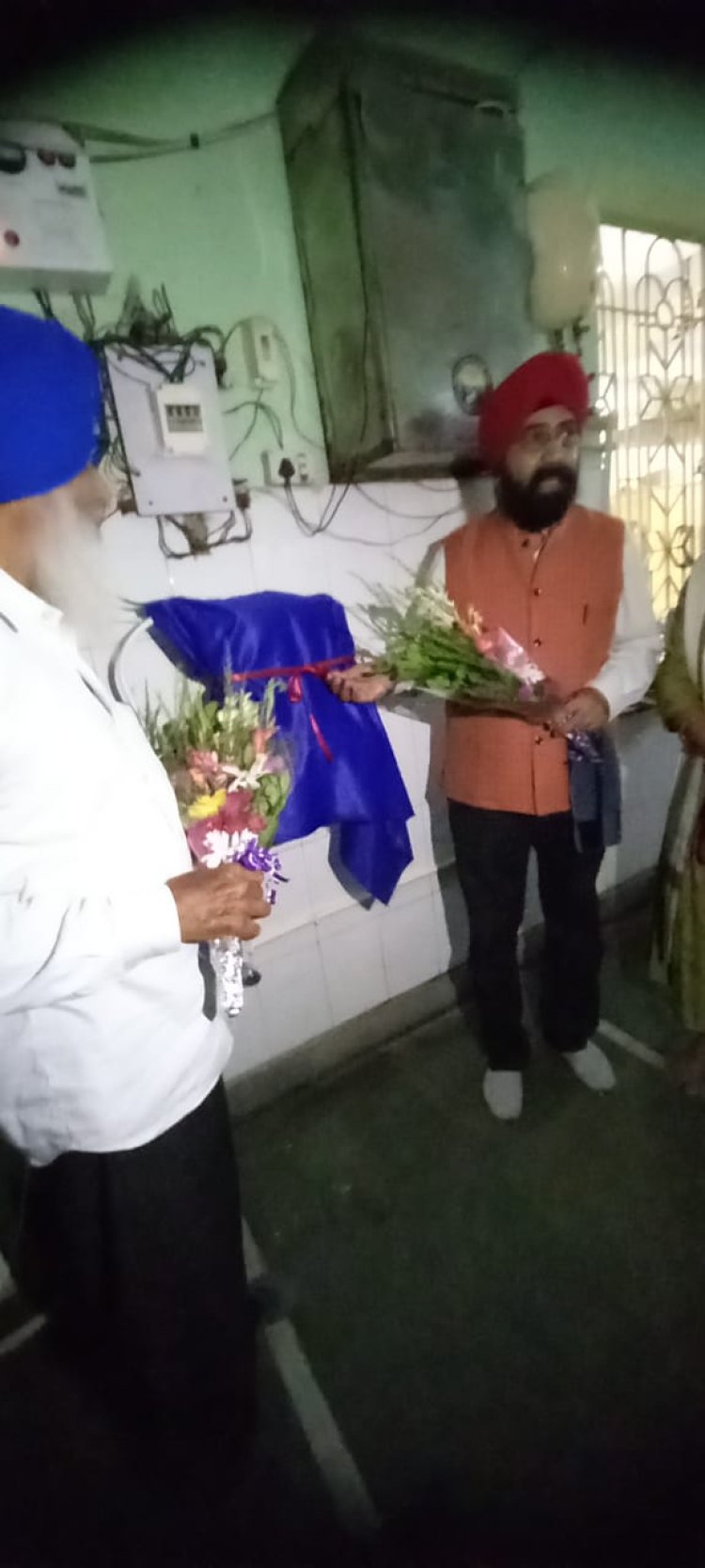 गुरुद्वारा गुरुसिंह सभा ने गुरविंदर सिंह सेठी को किया सम्मानित