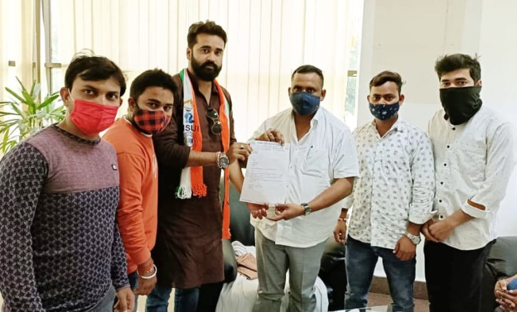 फार्मेसी के छात्रों की समस्याओं को लेकर स्वास्थ्य मंत्री से मिला एनएसयूआई का प्रतिनिधिमंडल