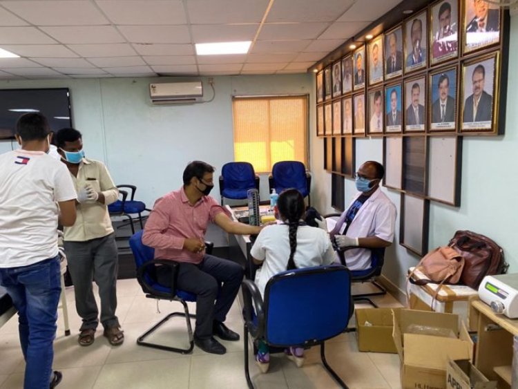 दी इंस्टिट्यूट ऑफ चार्टर्ड एकाउंटेंट्स ऑफ इंडिया ने किया रक्तदान शिविर का आयोजन