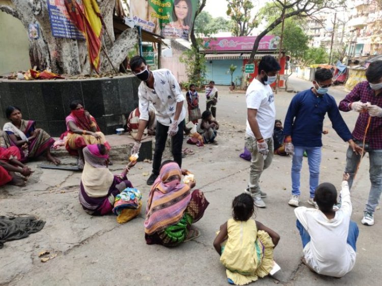 पीड़ितों की सेवा में समर्पित हैं इंपावर झारखंड और एनएसयूआई के सदस्य