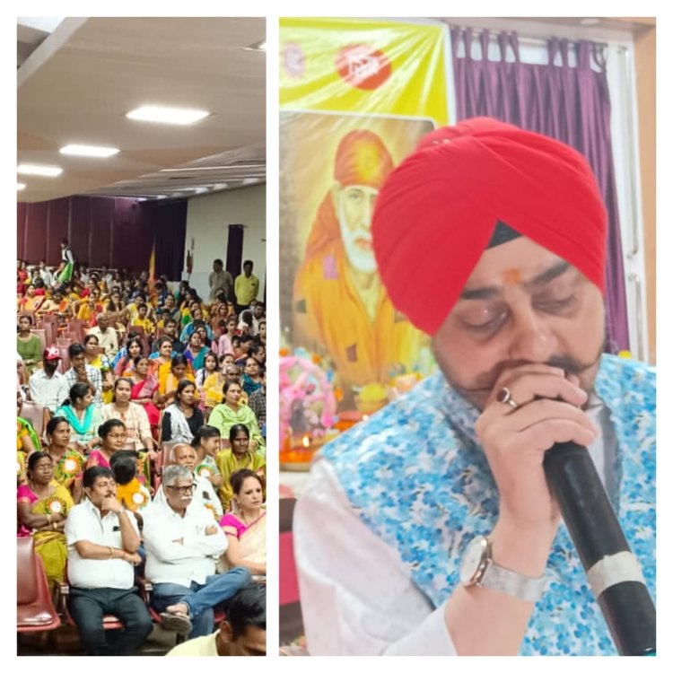 साईं बाबा के जयकारे से गुंजायमान हुई लौहनगरी,पंचम साईं ज्योत महोत्सव में उमड़ी भक्तों की भीड़