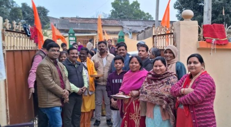 श्रीराम जी की कृपा से पूजित अक्षत के साथ घर-घर निमंत्रण देने का अवसर मिला : गोपाल शर्मा