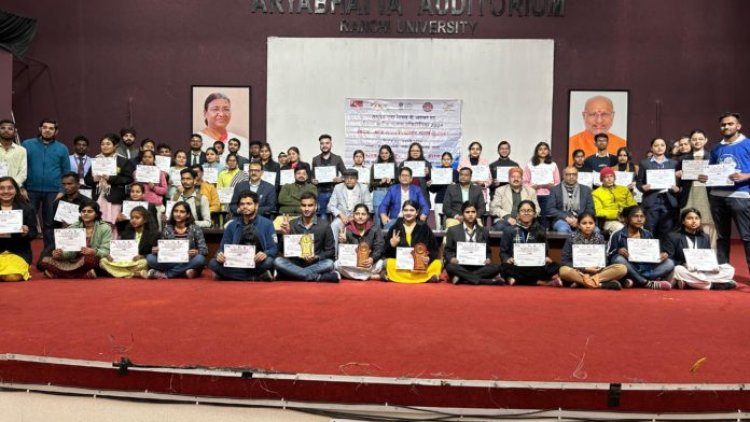 मेकाॅन काॅलोनी में निकली अक्षत कलश यात्रा