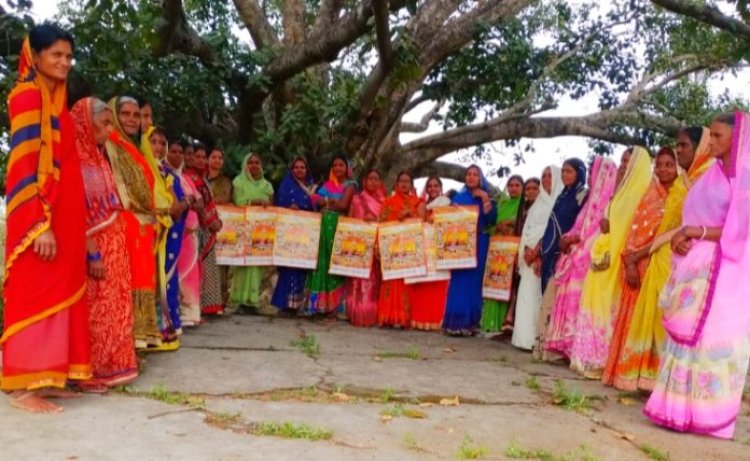 माया सिंह चौहान बनी लातेहार जिला वीरांगना की अध्यक्ष और रेखा सिंह महासचिव