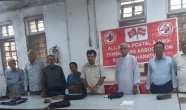 पोस्टल/आरएमएस पेंशनर्स एसोसिएशन की बैठक आयोजित