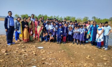 मां अमिया देवी मेमोरियल पब्लिक स्कूल के छात्रों का वनभोज सह शैक्षणिक भ्रमण कार्यक्रम आयोजित