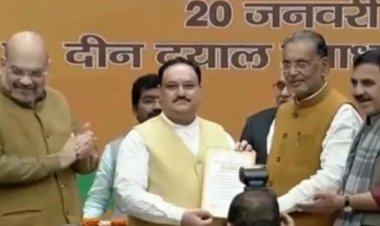 जेपी नड्डा चुने गए भाजपा के 14वां राष्ट्रीय अध्यक्ष, निर्विरोध हुआ चुनाव